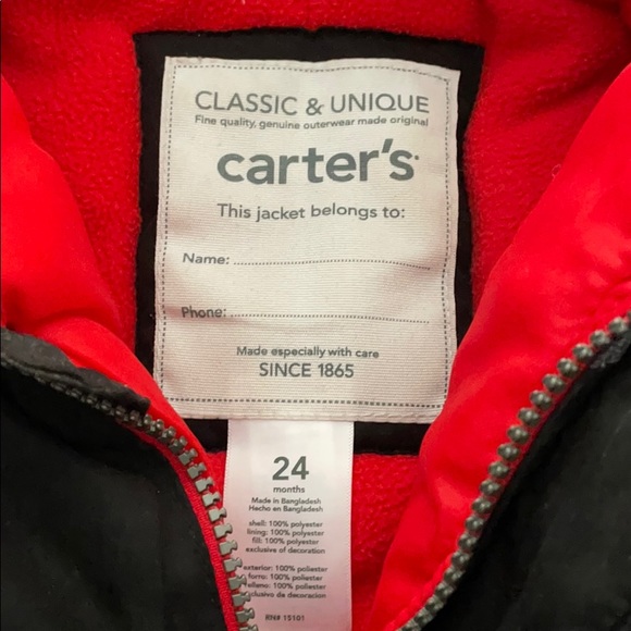 Carter’s Snowsuit - Picture 4 of 5